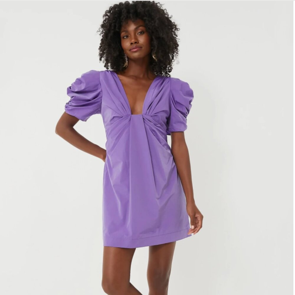 Hyacinth House Purple Tinsley Mini Dress Size Small SOLD OUT ONLINE